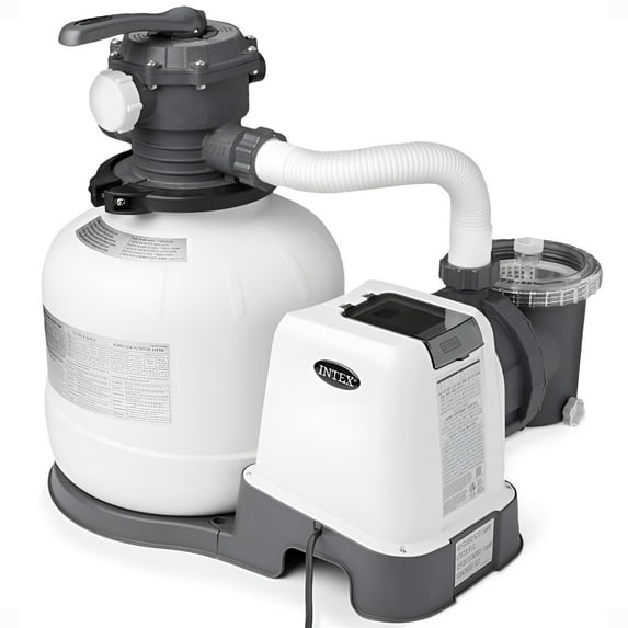 Intex 26647EG 2800 GPH Sand Filter Pump w/Automatic Timer