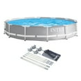 thumbnail image 1 of Intex 26700EH 10ft x 30in Prism Metal Frame Above Ground Backyard Swimming Pool (Pump Not Included), 1 of 6