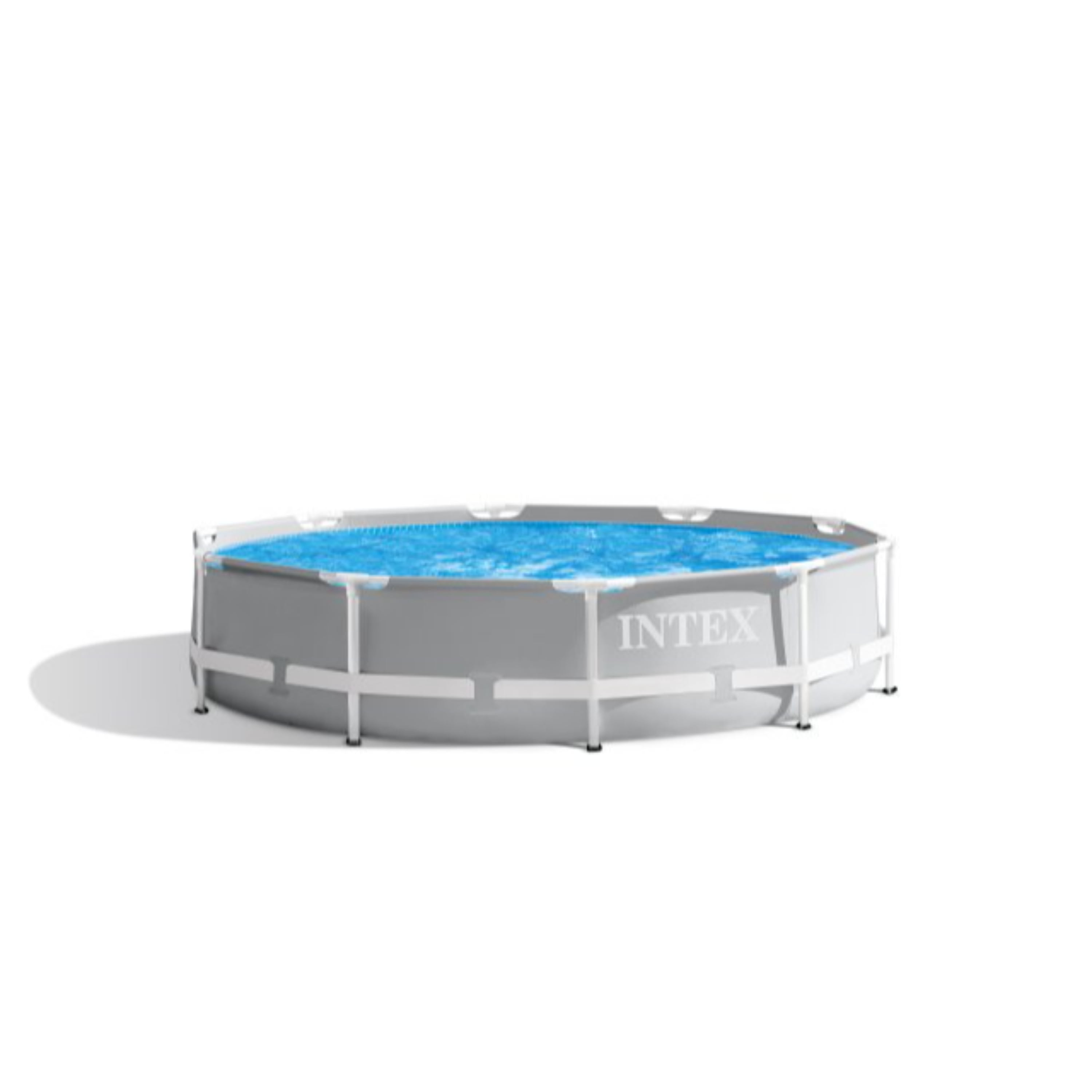 Intex 10ft x 30in Prism Frame Above Ground Pool Set with Pump