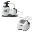 thumbnail image 1 of Intex 2800 GPH Pool Sand Filter Pump w/Krystal Clear Saltwater System 26667EG, 1 of 11