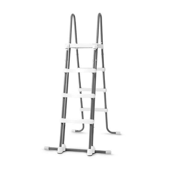 Intex 28076E Deluxe Pool Ladder with Removable Steps for 48 inch Depth Pools, 25.4 lbs