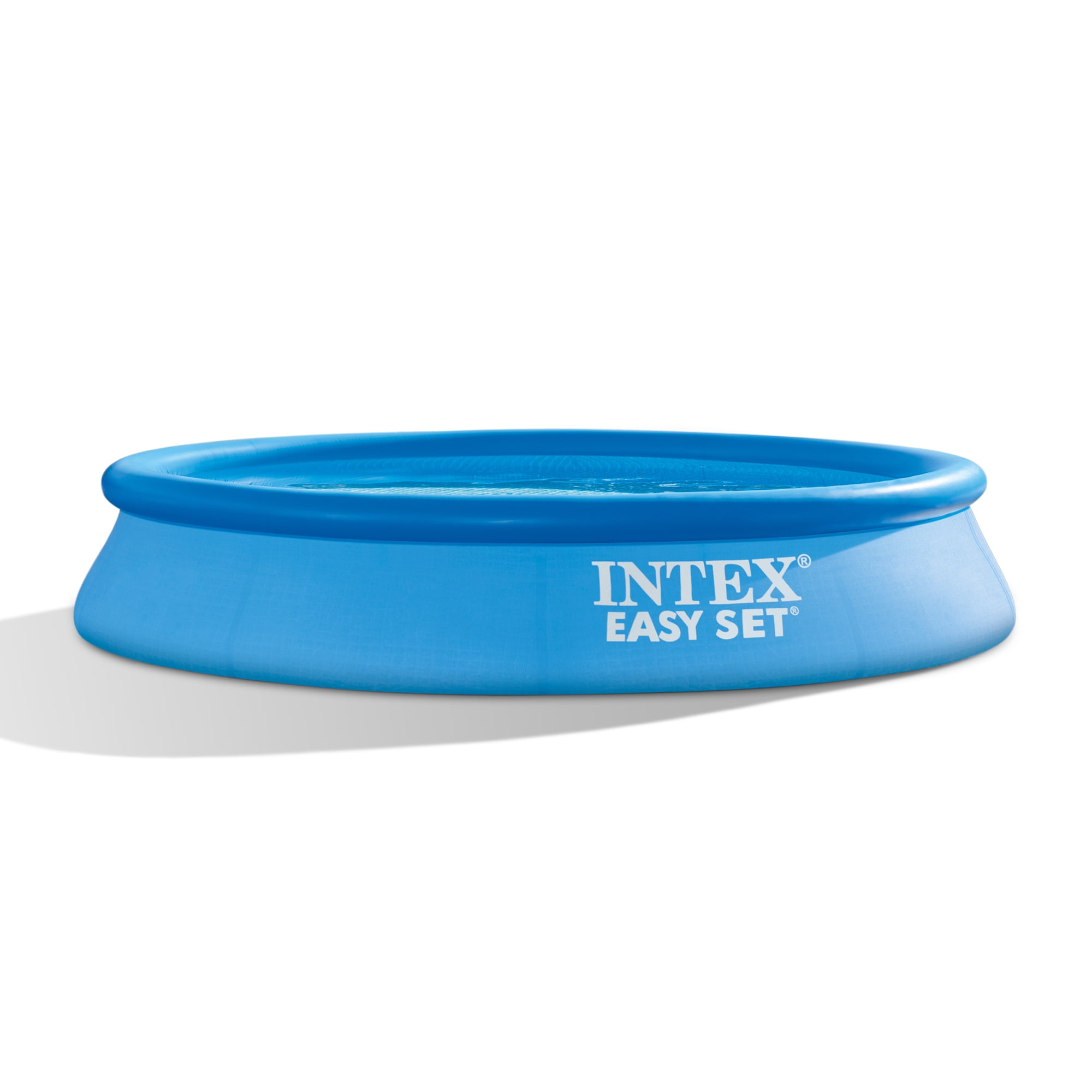 Intex 28117EH 10 x 2 Foot Easy Set Inflatable Above Ground Pool with Filter, Blue