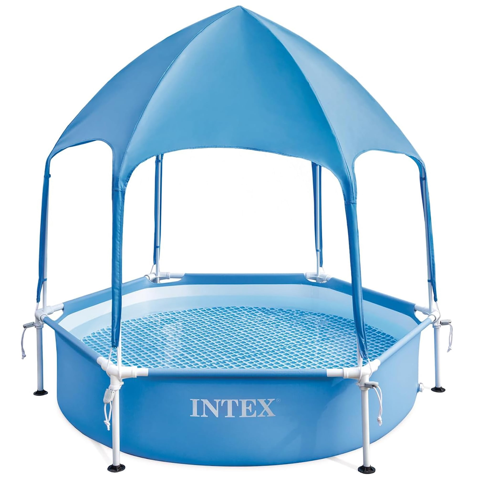 Intex Quick Setup 28209EP Canopy Metal Frame Above Ground Kiddie