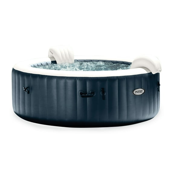 Open Box Intex 28431EP PureSpa Plus Portable Inflatable Hot Tub Bubble Jet Spa, 85 x 28"