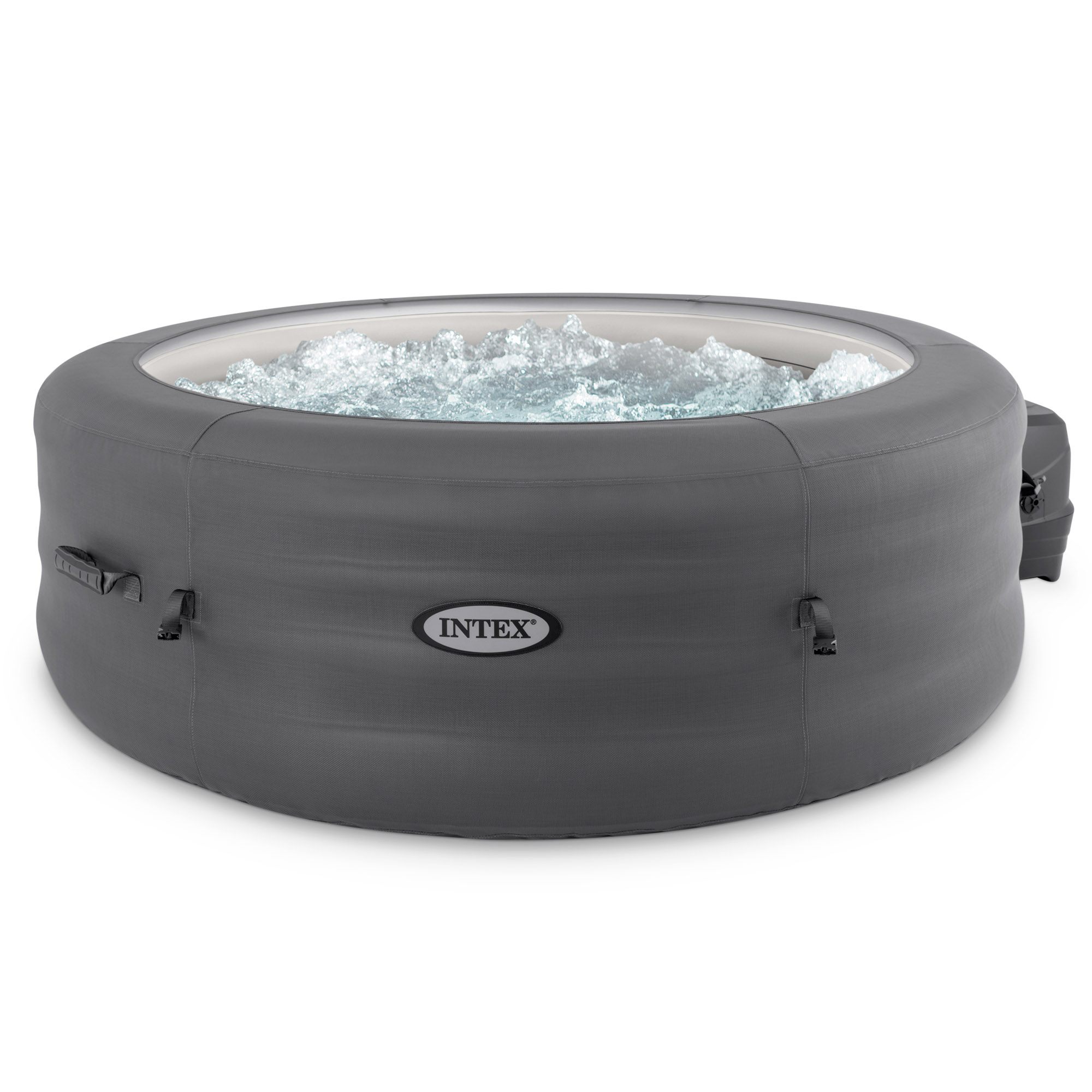 Intex 28481E Simple Spa 77in x 26in Inflatable Hot Tub with Filter Pump & Cover - image 1 of 11