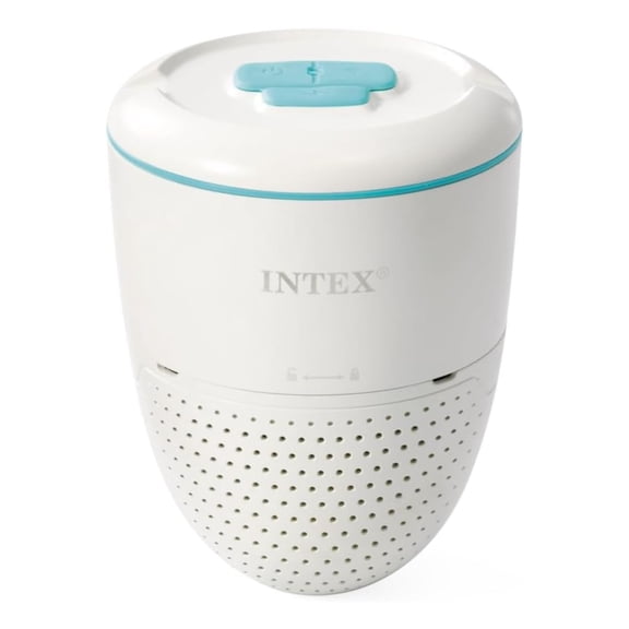 INTEX Smart Pool Water Analyzer w/ App Monitoring for Saltwater System & Sand Filter Pump