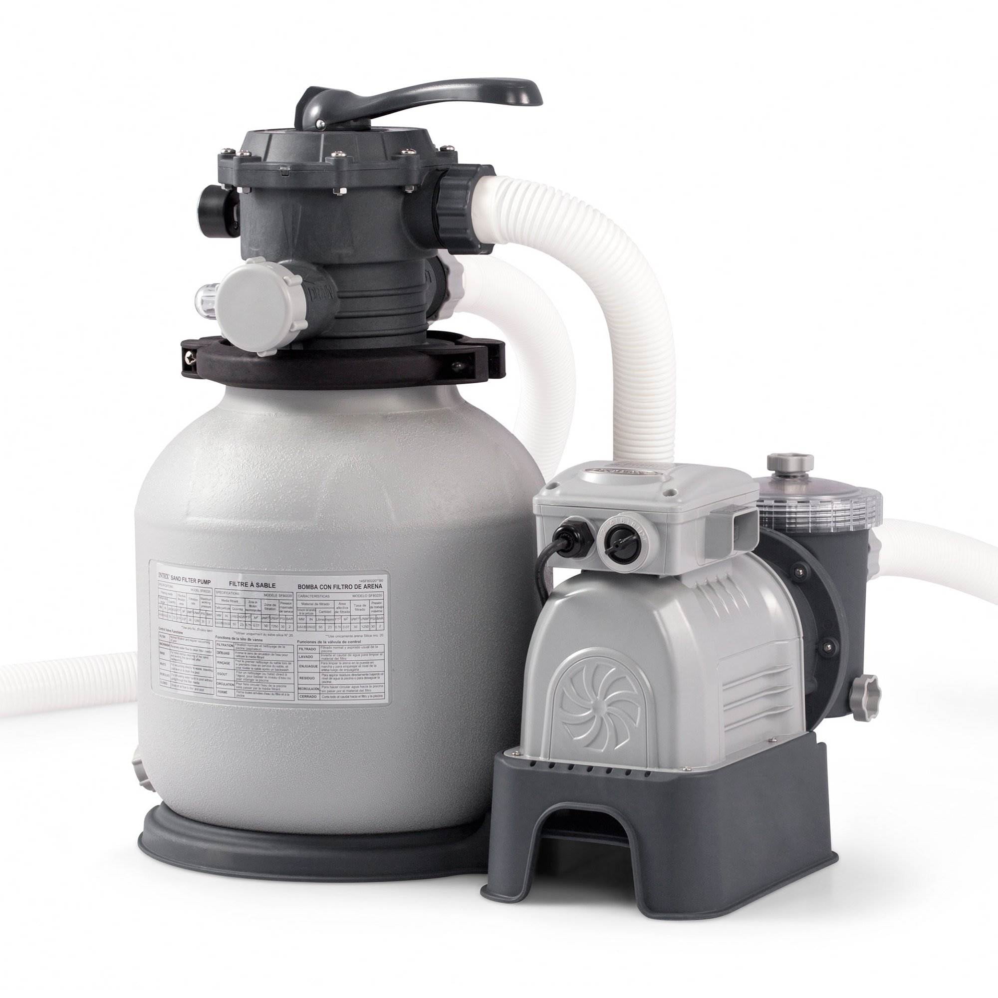 Intex 28645EG Krystal Clear Sand Filter Pump for Above Ground Pools Sansujyuku sansujyuku.com