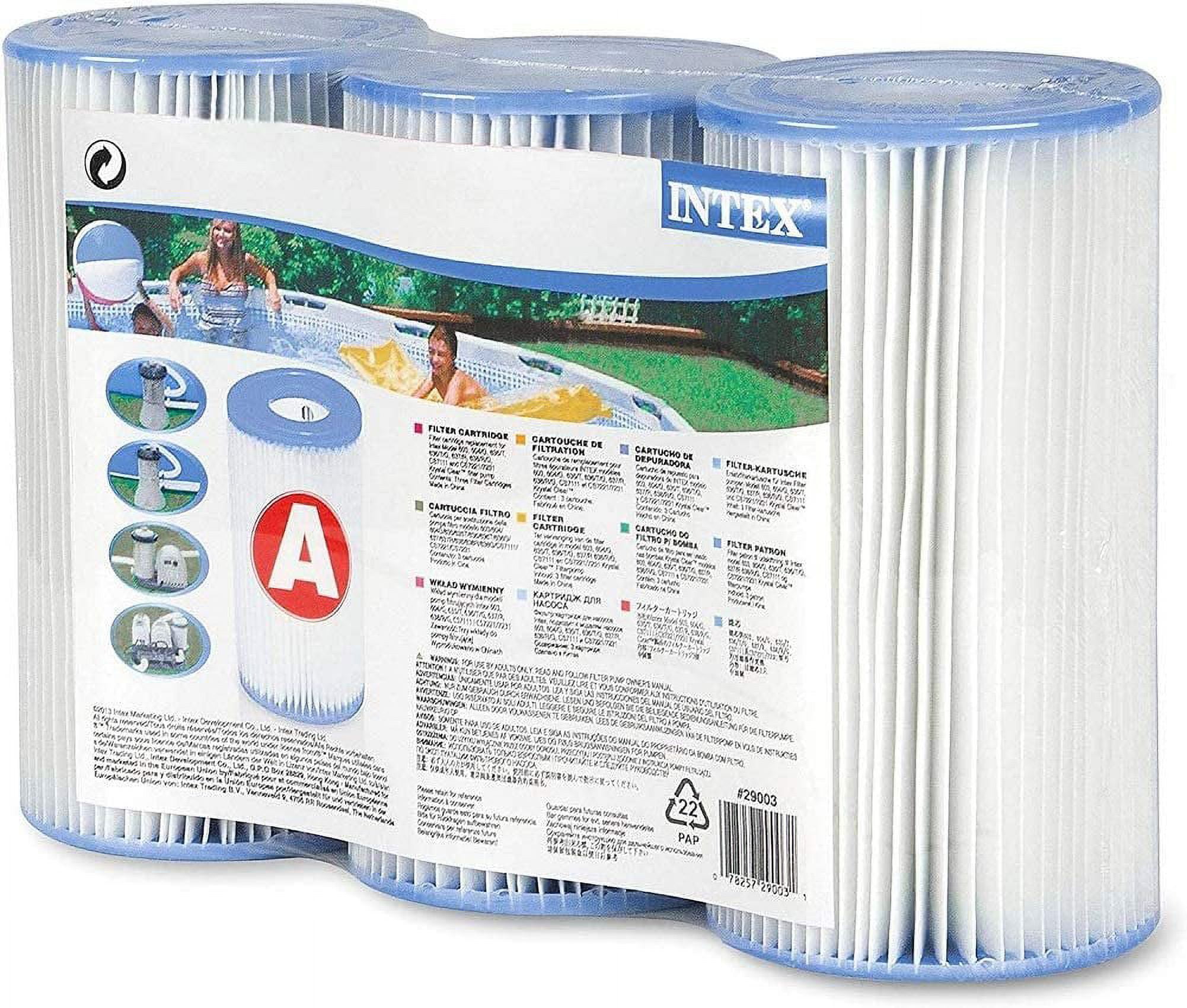 Intex 29000 Swimming Pool Easy Set Type A Replacement Filter Pump