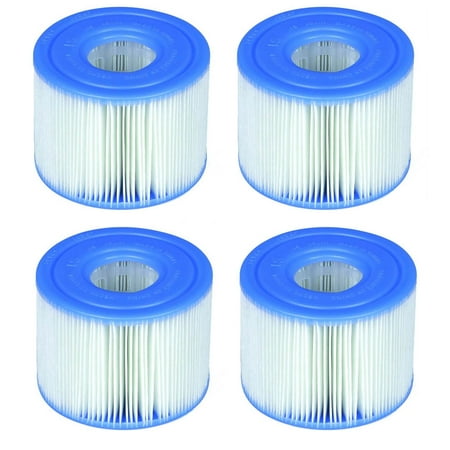 Intex 29001E PureSpa Type S1 Easy Set Pool Filter Cartridges (4 Filters)