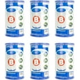 thumbnail image 1 of Intex 29005E Pool Easy Set Type B Replacement Filter Pump Cartridge, (6 Pack), 1 of 5