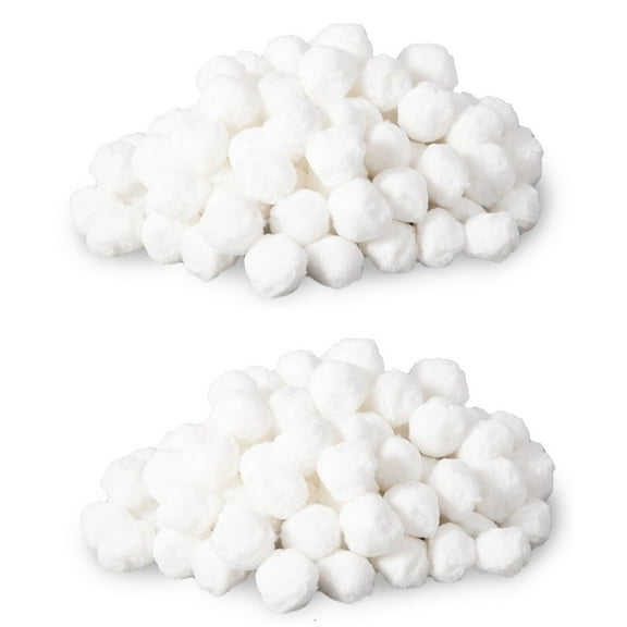 Intex 29045 Krystal Clear Fiber Ball Filtration Media 1.1 Pounds (2-Pack)