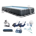 thumbnail image 1 of INTEX 32ft x 16ft x 52in Ultra XTR Above Ground Pool, Floats (2 Pack), & Inflatable Cooler, 1 of 12
