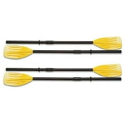Intex 48" Paddles Plastic Ribbed French Oars Set for Inflatable Boat 2 Pairs