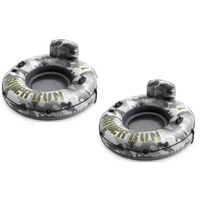 Intex 56835EP Camo River Run 53-Inch Inflatable Tube - 2 Pack