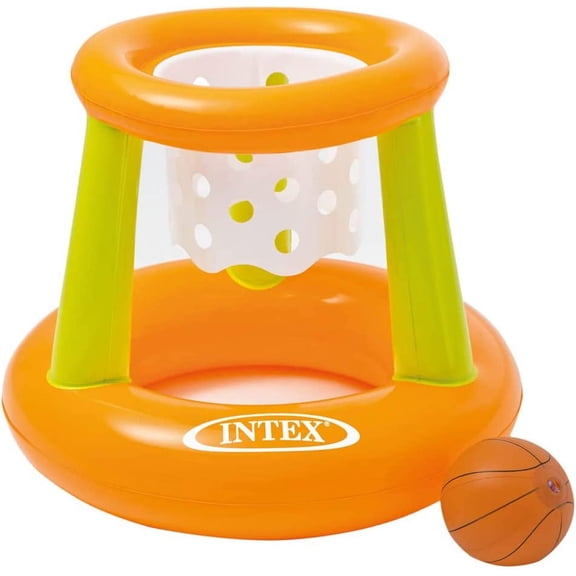 Intex 58504EP Floating Hoops Basketball Game Multi-Color