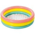 thumbnail image 1 of Intex: Inflatable Baby Pool - Sunset Glow - 34"x10", 3 Color Rings, Outdoor & Backyard, Water Splash Kiddie Pool, Soft & Durable, Toddlers-Kids Age 1+, 1 of 9