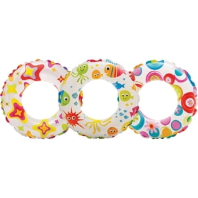Intex, 59230EP-C3 Recreation 59230EP Lively Print Swim Ring 20", Assorted Designs, Multi