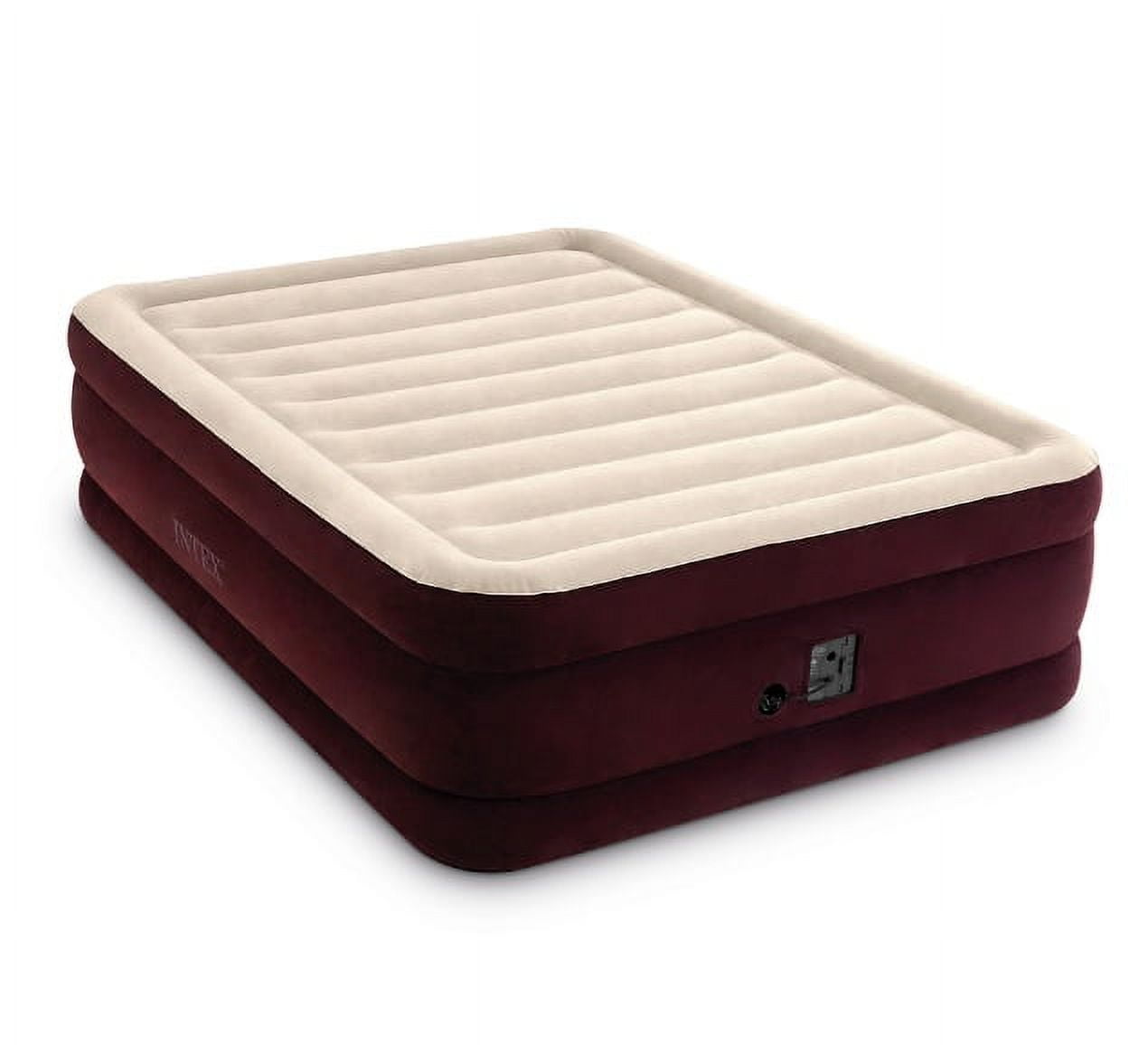 Intex 64739W DuraBeam Deluxe Extra Raised Air Mattress 20" Queen w