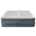 Intex King Size Airbed with Deluxe Dual Zone and Fast Fill BuiltIn Air