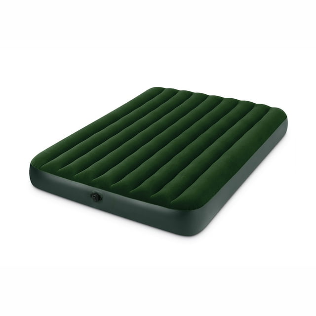 Intex 66969E Prestige Air Bed Outdoor Camping Downy Inflatable Mattress, Queen