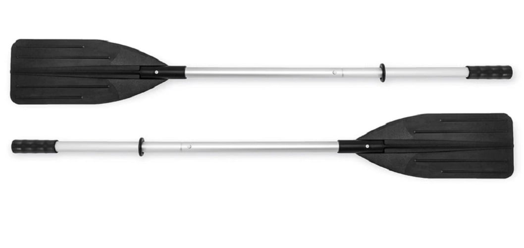 Intex 69625E 54 Inch Paddle 2 Piece Dual Purpose Inflatable Boat Oars, Pair