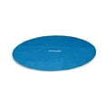 thumbnail image 1 of Intex 7 Inch Easy Set Above Ground Swimming Pool Solar Debris Round Cover Tarp, 1 of 5