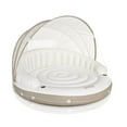 thumbnail image 1 of Intex 78 x 59 Inflatable Pool Canopy Island Lounge Raft w/ Sun Shade (2 Pack), 1 of 4