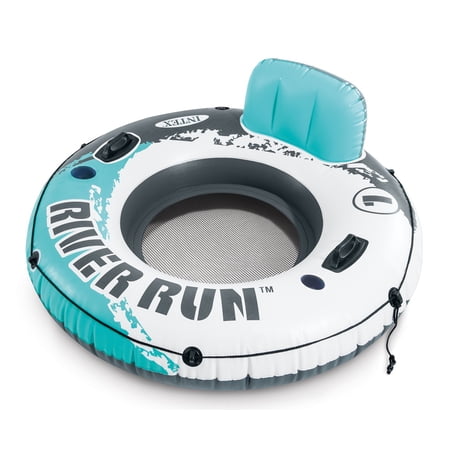 Intex River Run Aqua Sport Lounge Inflatable Water Float 53-inch Diameter