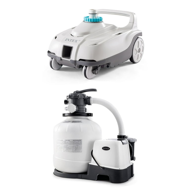 クリーンアップクリスタル Intex, Auto Pool Cleaner, ZX100, Saltwater System & Sand Filter