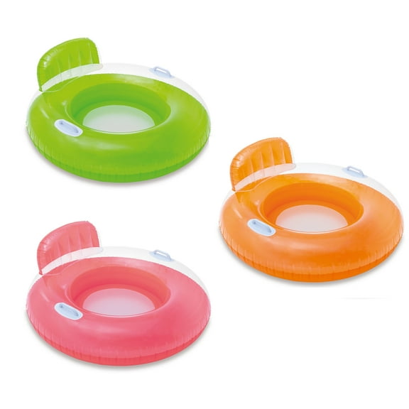 Intex Candy Color Inflatable Lounges 40-inch Diameter 3-Pack