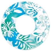 Intex 36 Inch Colorful Transparent Inflatable Swimming Pool Ring Float