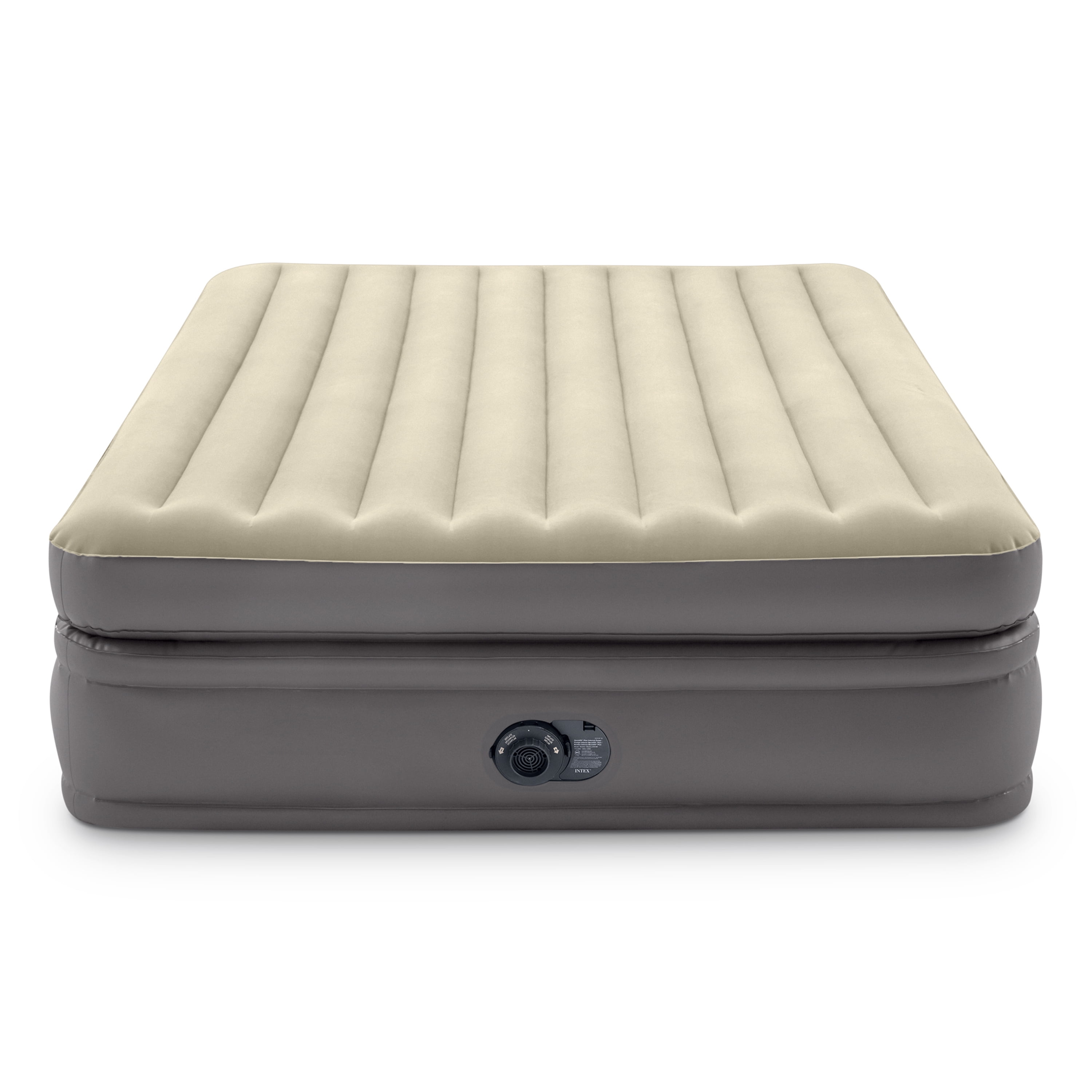 Intex Raised Comfort Pillowtop 20 Queen Air Mattress With Built In Pump :  Target