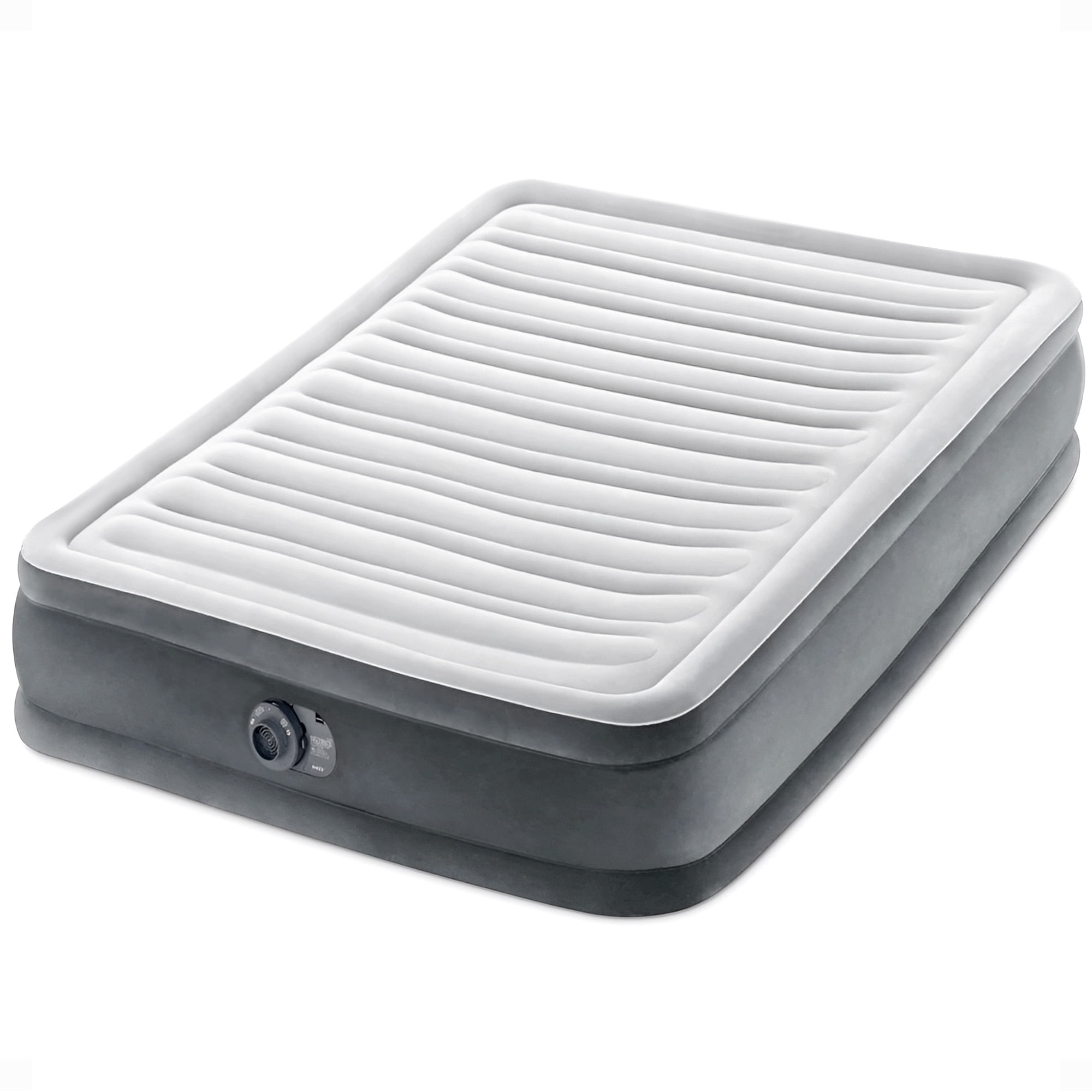 Intex Comfort Deluxe Dura-Beam Plush Air Mattress Full w/Built-In
