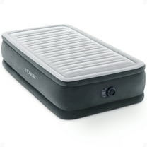 Intex Comfort Deluxe Dura-Beam Plush Airbed Mattress with Built-In Pump, Twin