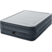 Intex Comfort Plush High Rise Dura-Beam Air Bed Mattress w/ Built-In Pump