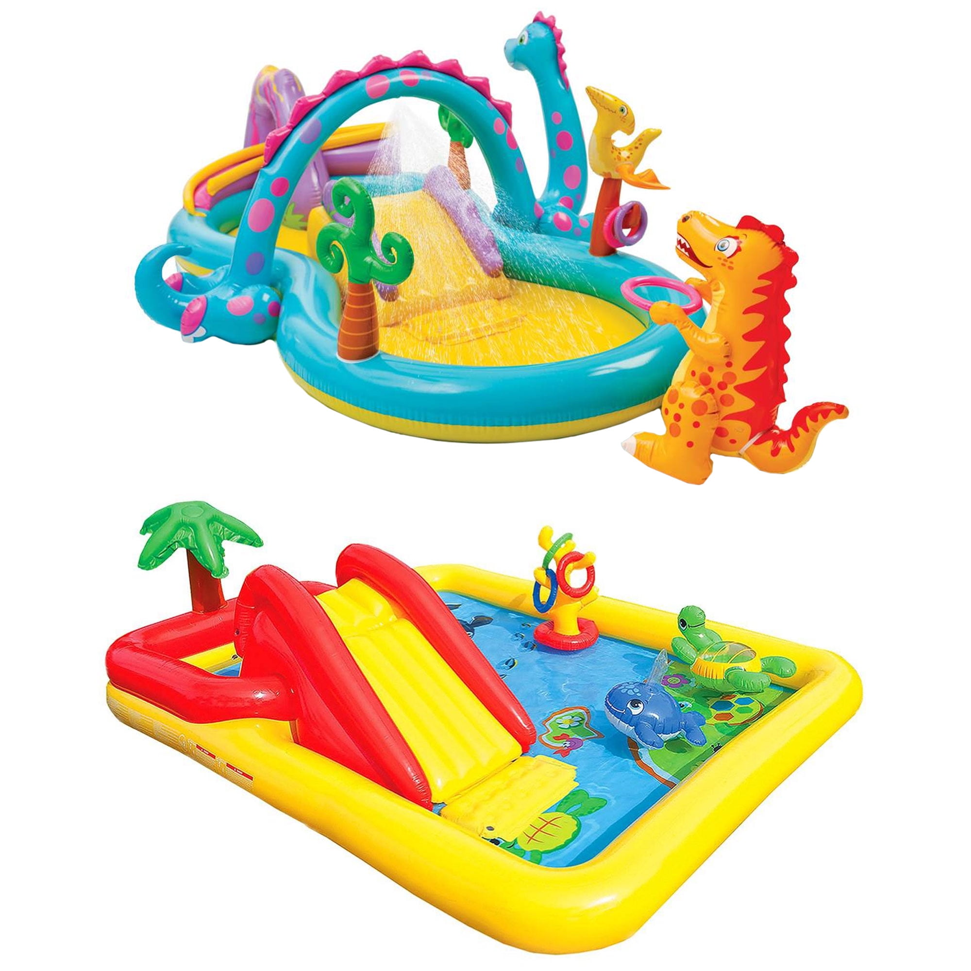 Intex Dinoland & Ocean Outdoor Swimming Center Children's Inflatable