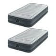 thumbnail image 1 of Intex Dura Beam Comfort Plus 13" Airbed Mattress w/Pump, Twin (2 Pack), 1 of 11