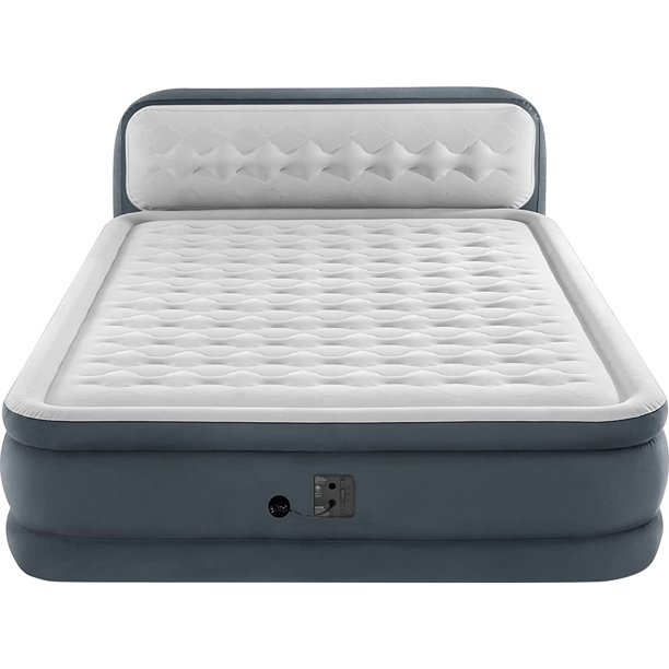 Intex DuraBeam Deluxe 18Inch QueenSized Air Mattress Comforting Bed