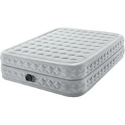 Intex Dura-Beam Deluxe 20" Raised Air Mattress, with Built-in Pump, Queen