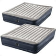 thumbnail image 1 of Intex Dura Beam Plus Deluxe Airbed, Air Mattress Bed w/Built In Pump, King (2 Pack), 1 of 12