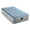 thumbnail image 1 of Intex Dura Beam Plus Mid-Rise Comfort Twin Air Mattress with Built-In Pump, 1 of 9