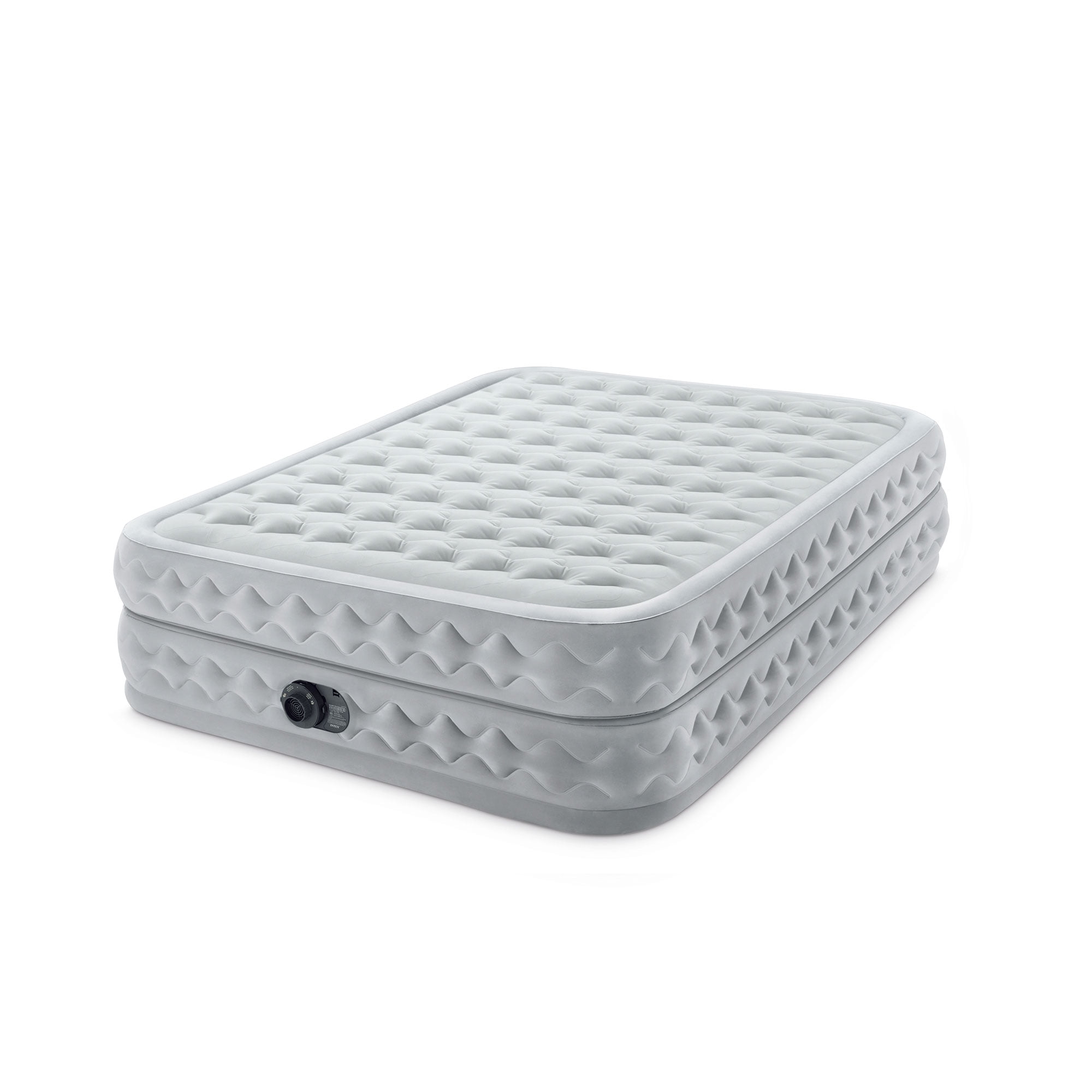 Supreme Queen Raised Air Mattress with Built-in Pump