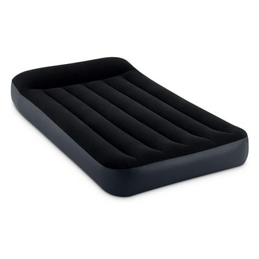 Intex Dura Pillow Rest Classic Blow Up Mattress Air Bed with Pump, Twin