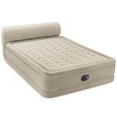 thumbnail image 1 of Intex Durabeam Headboard 18" Queen Air Mattress with Built-in Pump, 1 of 9