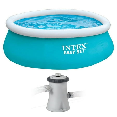 Intex Easy Set 6' x 20" Inflatable Outdoor Pool with 330 GPH Filter Pump
