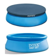 Intex Easy Set 8' x 30" Inflatable Round Swimming Pool & Protective Cover