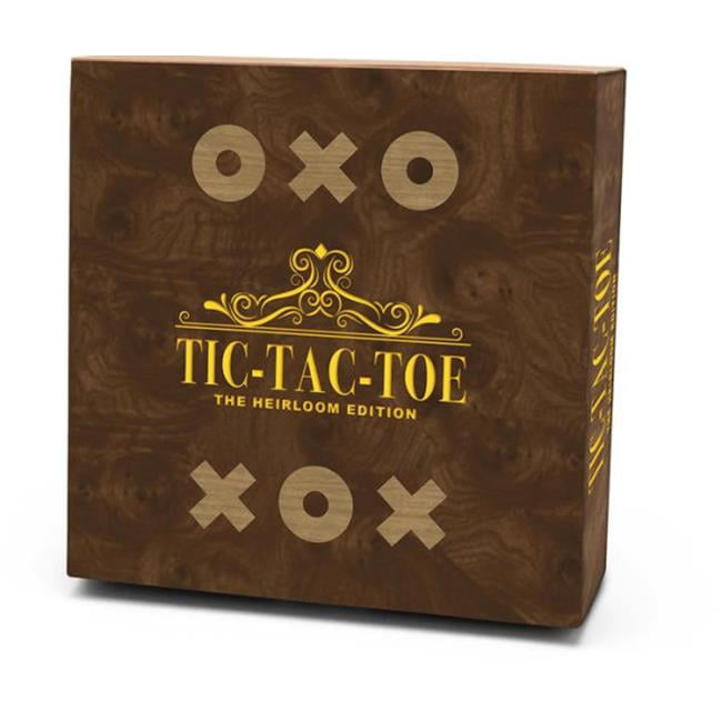 Heirloom Edition Solid Wood Tic-Tac-Toe Board Game