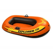 Intex Explorer 100 1 Person Youth Pool Lake Inflatable Raft Row Boat