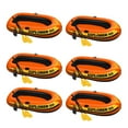 thumbnail image 1 of Intex Explorer 300 Inflatable Fishing 3 Person Raft Boat w/ Pump & Oars (6 Pack), 1 of 7