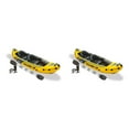 Intex Explorer K2 Inflatable Kayak for Large Adults, Double People with ...